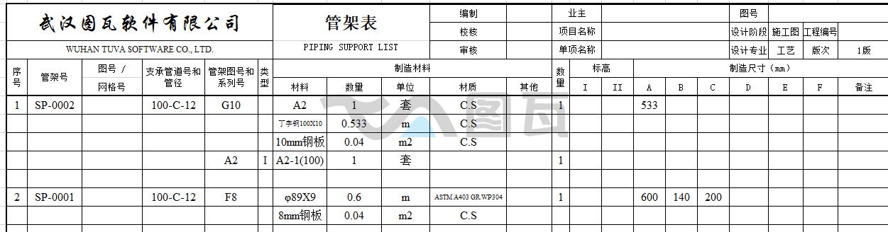 【SSP】PDMS支吊架軟件——SSP支吊架（Sofia Support For PDMS)(圖6)